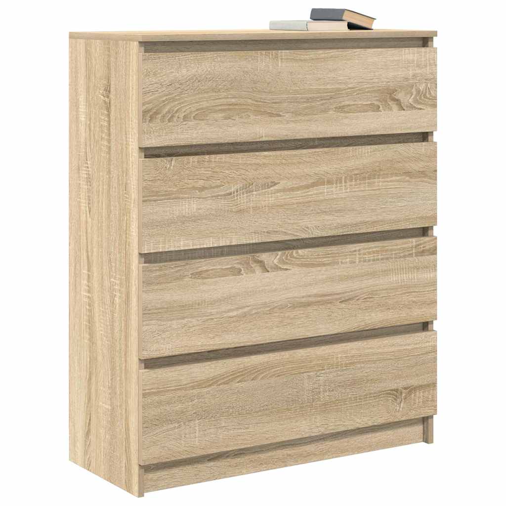 vidaXL Bufetă Stejar Sonoma 80x35x99 cm Lemn prelucrat