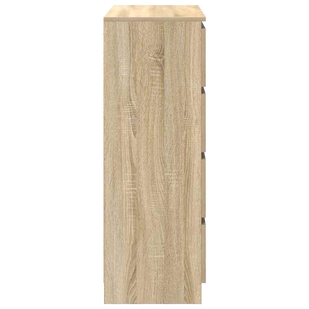 vidaXL Bufetă Stejar Sonoma 80x35x99 cm Lemn prelucrat