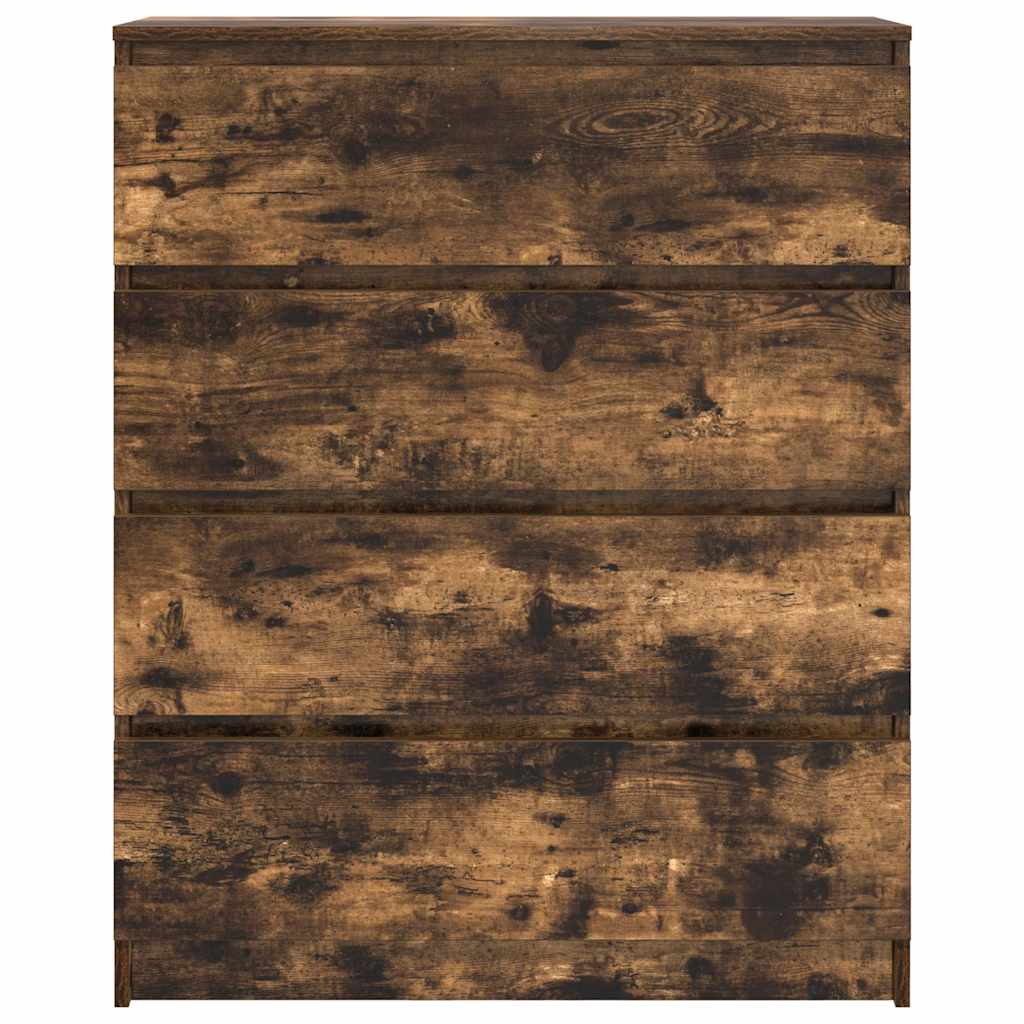 vidaXL Bufetă Stejar afumat 80x35x99 cm Lemn prelucrat