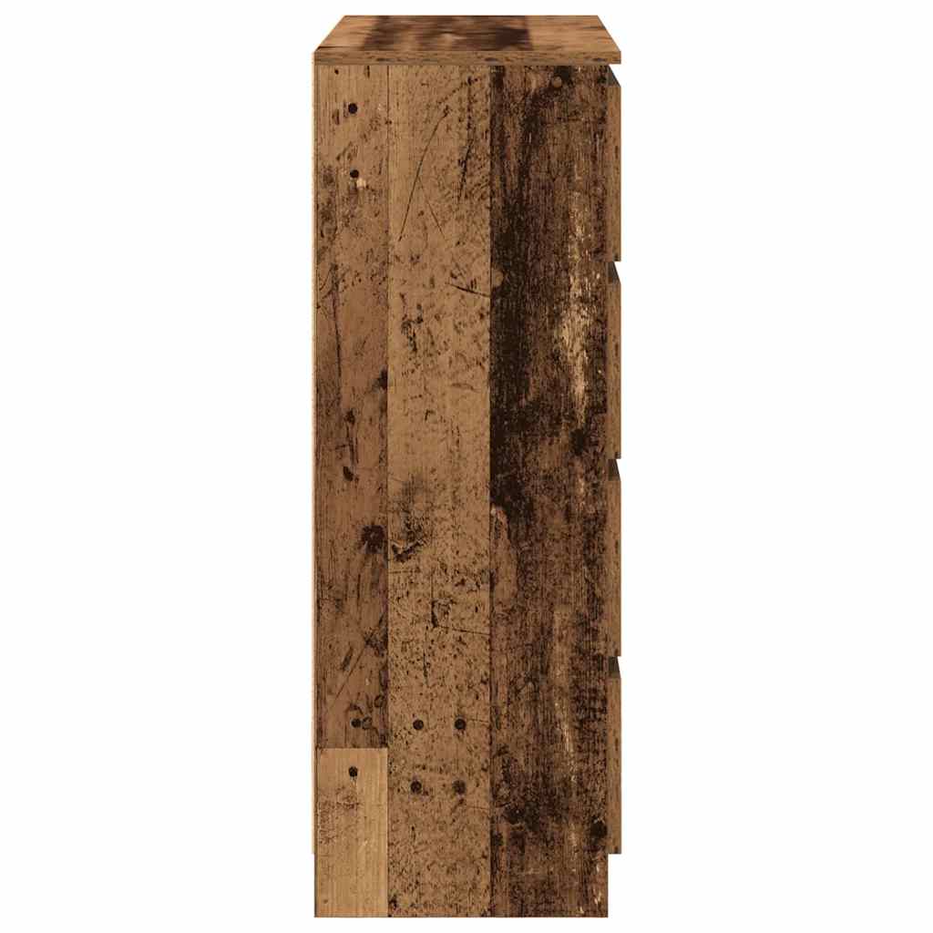 vidaXL Bufetă Lemn vechi 80x35x99 cm Lemn prelucrat