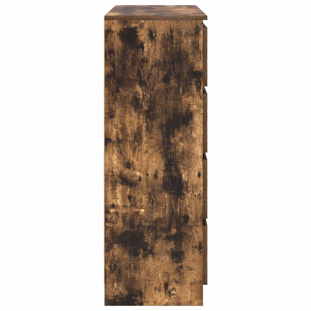 vidaXL Bufetă Stejar afumat 100x35x99 cm Lemn prelucrat