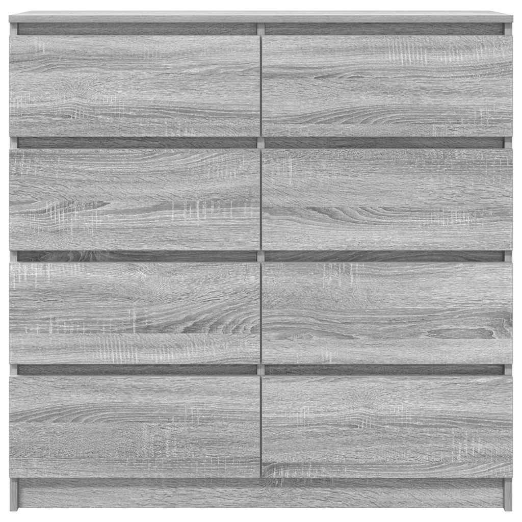 vidaXL Bufetă gri Sonoma 100x35x99 cm Lemn prelucrat