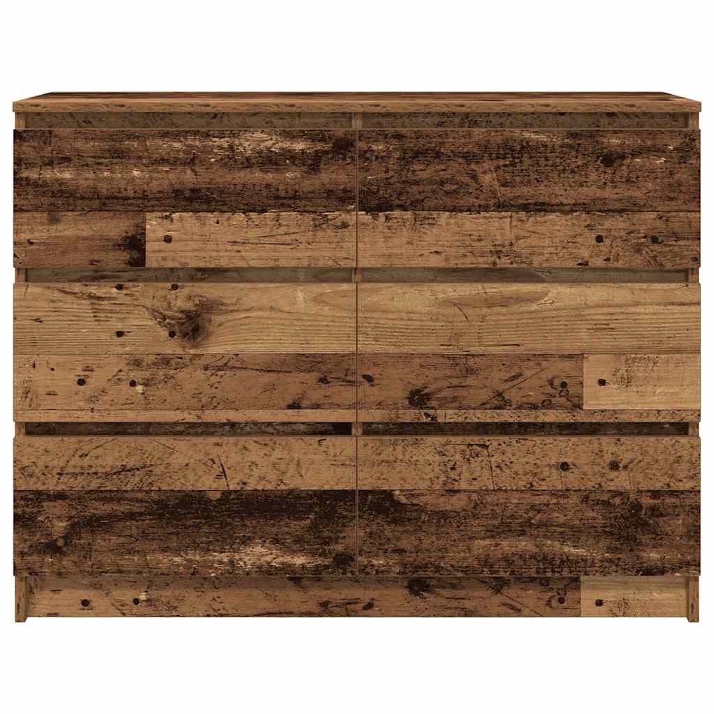 vidaXL Bufetă din lemn vechi 100x35x76 cm din lemn prelucrat