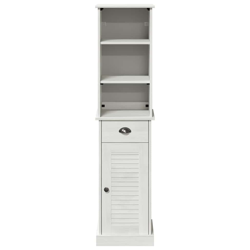 vidaXL Set de mobilier pentru baie cu sertar VIGO 2 pcs Maro și alb