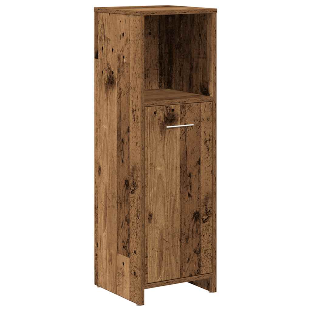 vidaXL Set mobilier de baie, 3 piese, lemn vechi, lemn prelucrat vidaXL Set mobilier de baie, 3 piese, lemn vechi, lemn prelucrat