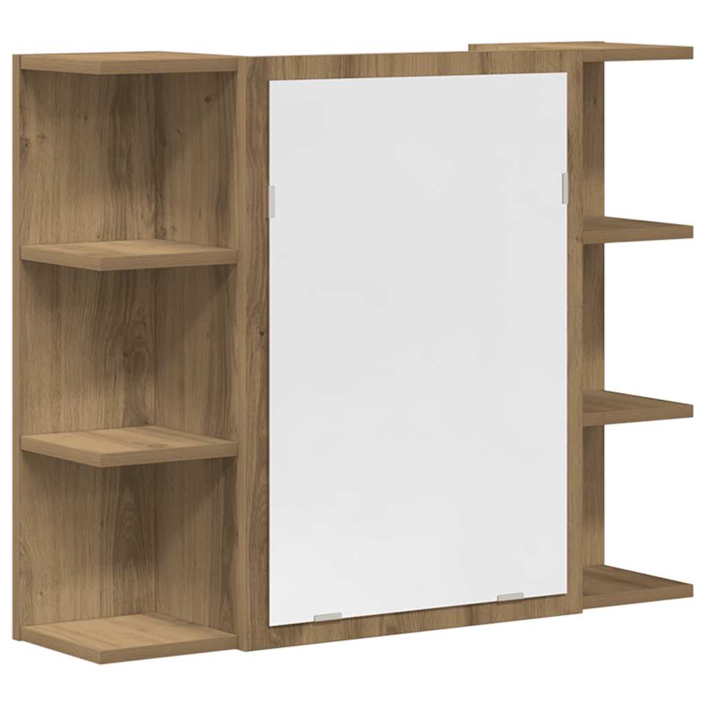 vidaXL Set mobilier de baie, 3 piese, stejar artizanal, lemn prelucrat vidaXL Set mobilier de baie, 3 piese, stejar artizanal, lemn prelucrat