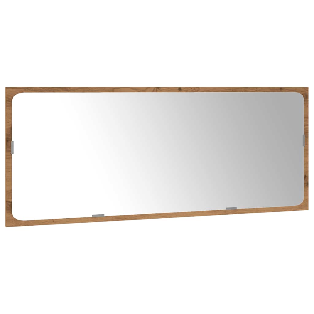 vidaXL Set mobilier de baie, 3 piese, stejar artizanal, lemn prelucrat