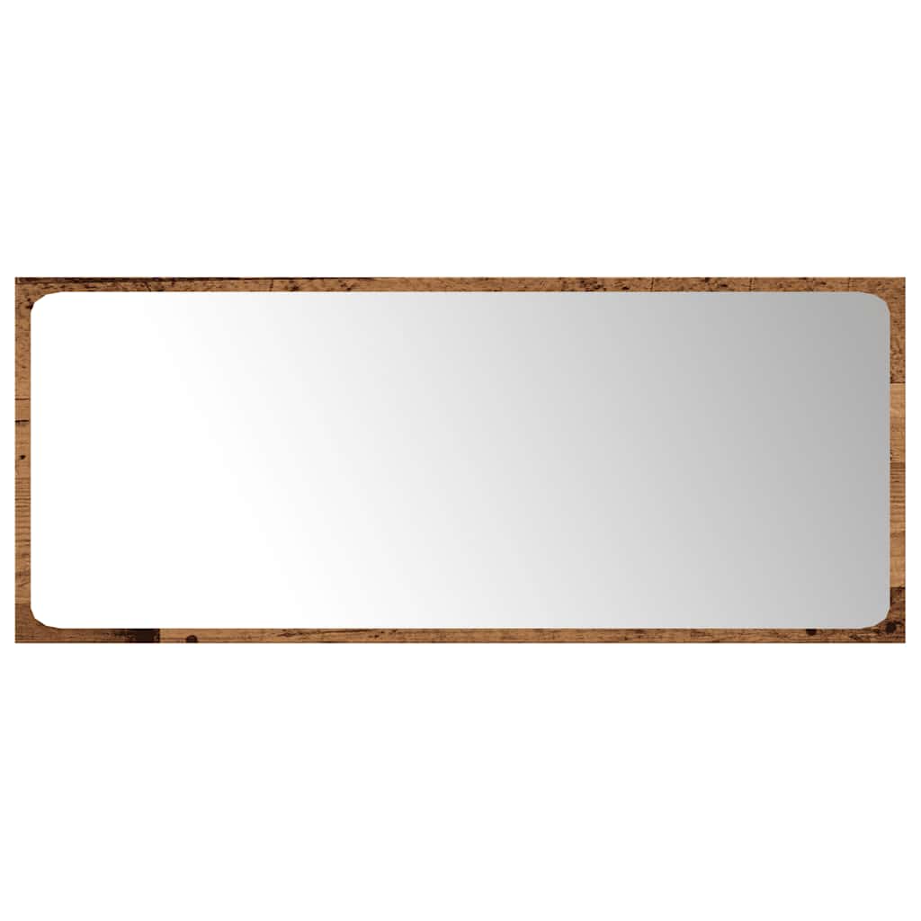 vidaXL Set mobilier de baie, 5 piese, lemn vechi, lemn prelucrat