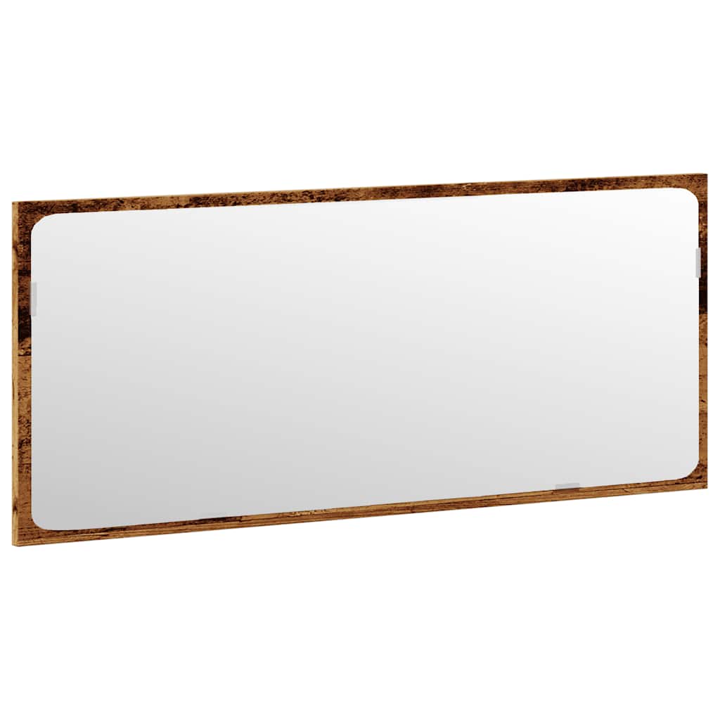 vidaXL Set mobilier de baie, 4 piese, lemn vechi, lemn prelucrat