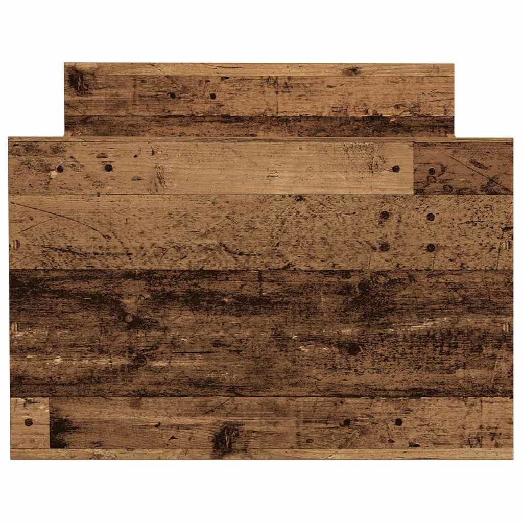 vidaXL Cadru de pat fără saltea Lemn vechi 100x200cm Lemn prelucrat