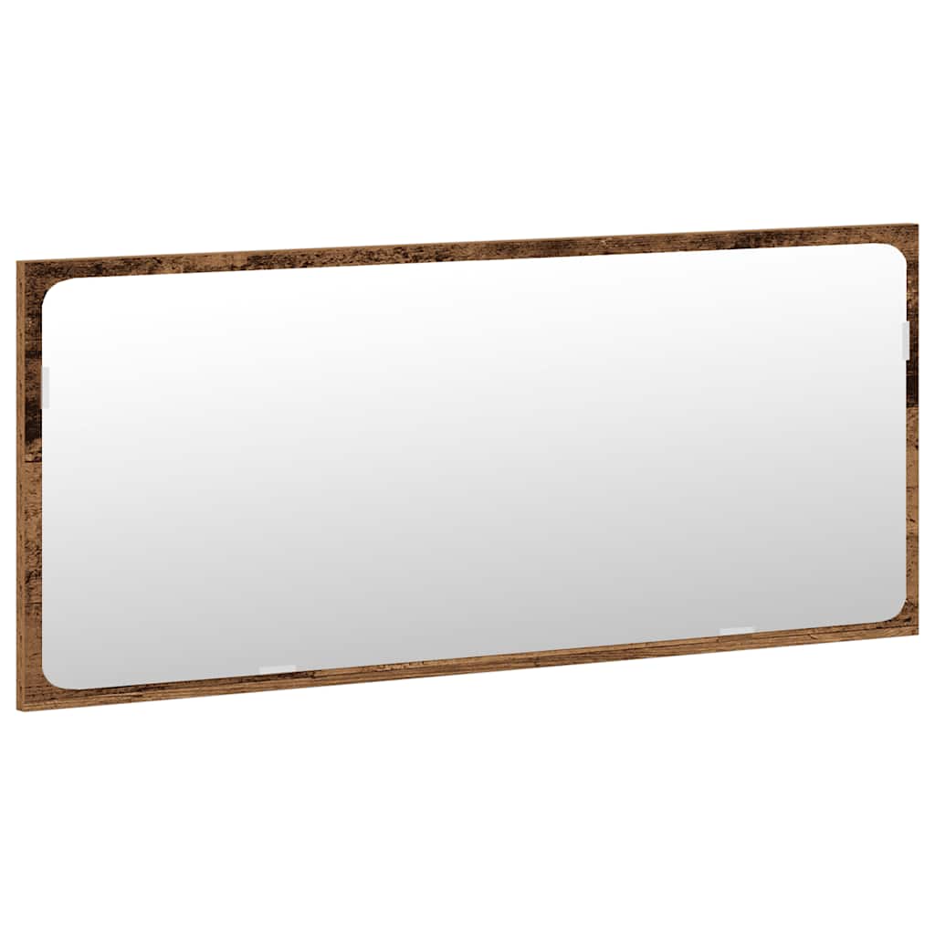 vidaXL Set mobilier de baie, 3 piese, lemn vechi, lemn prelucrat