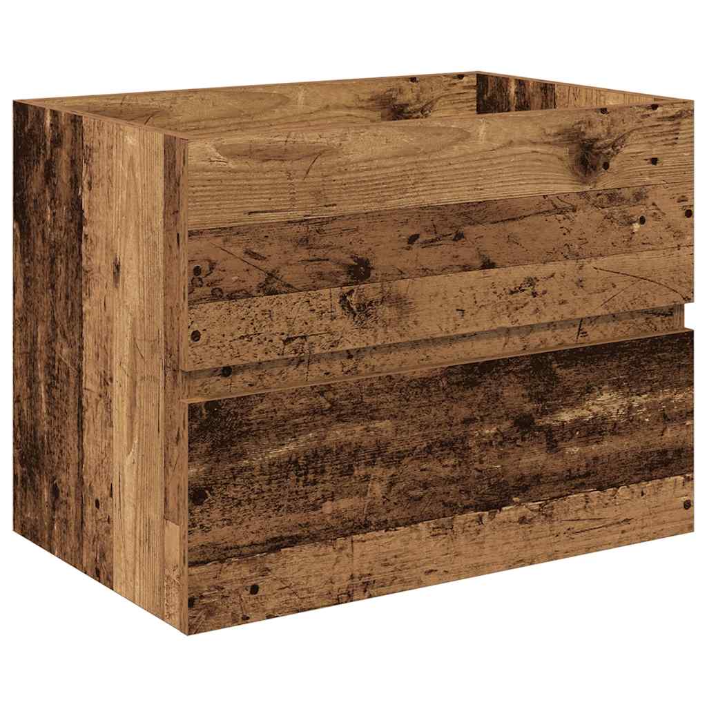 vidaXL Dulap pentru chiuvetă cu chiuvetă încorporată și robinet