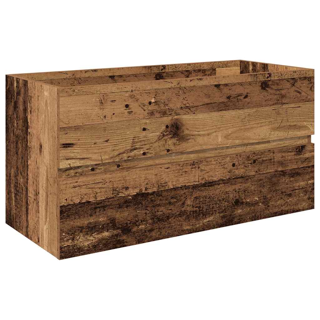 vidaXL Dulap pentru chiuvetă cu chiuvetă încorporată și robinet