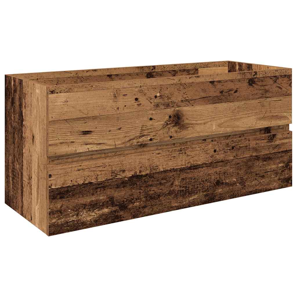 vidaXL Dulap pentru chiuvetă cu chiuvetă încorporată și robinet