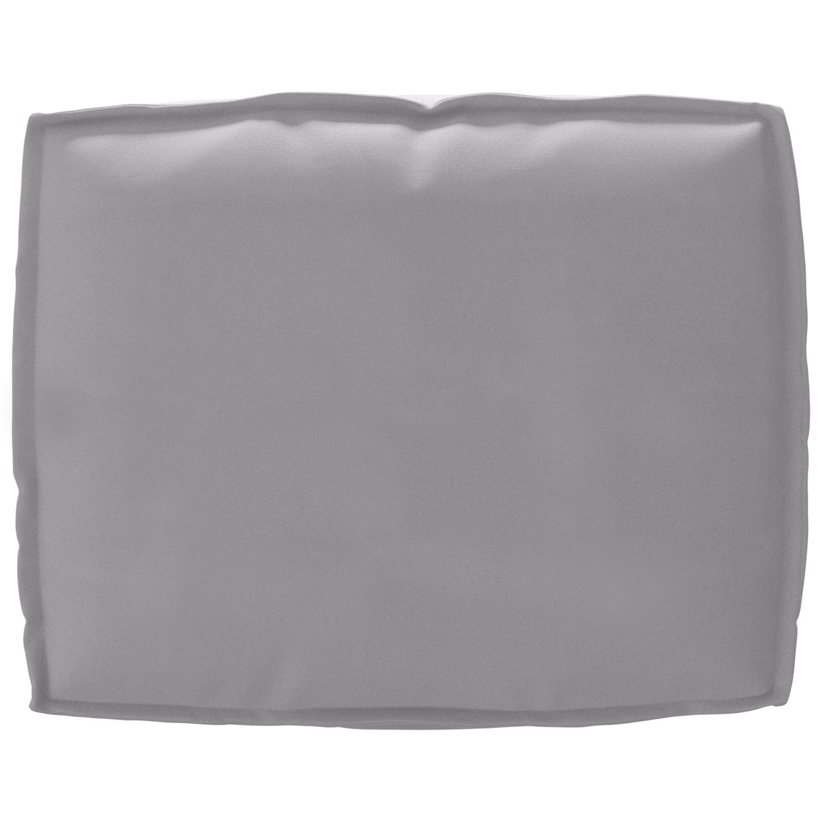 vidaXL Set de perne pentru palet 2 pcs Gri 50 x 50 x 12 cm vidaXL Set de perne pentru palet 2 pcs Gri 50 x 50 x 12 cm