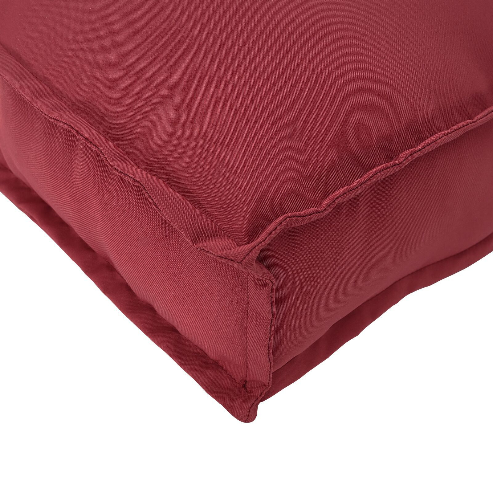 vidaXL Set de perne pentru palet 2 pcs bordo 60 x 60 x 12 cm vidaXL Set de perne pentru palet 2 pcs bordo 60 x 60 x 12 cm