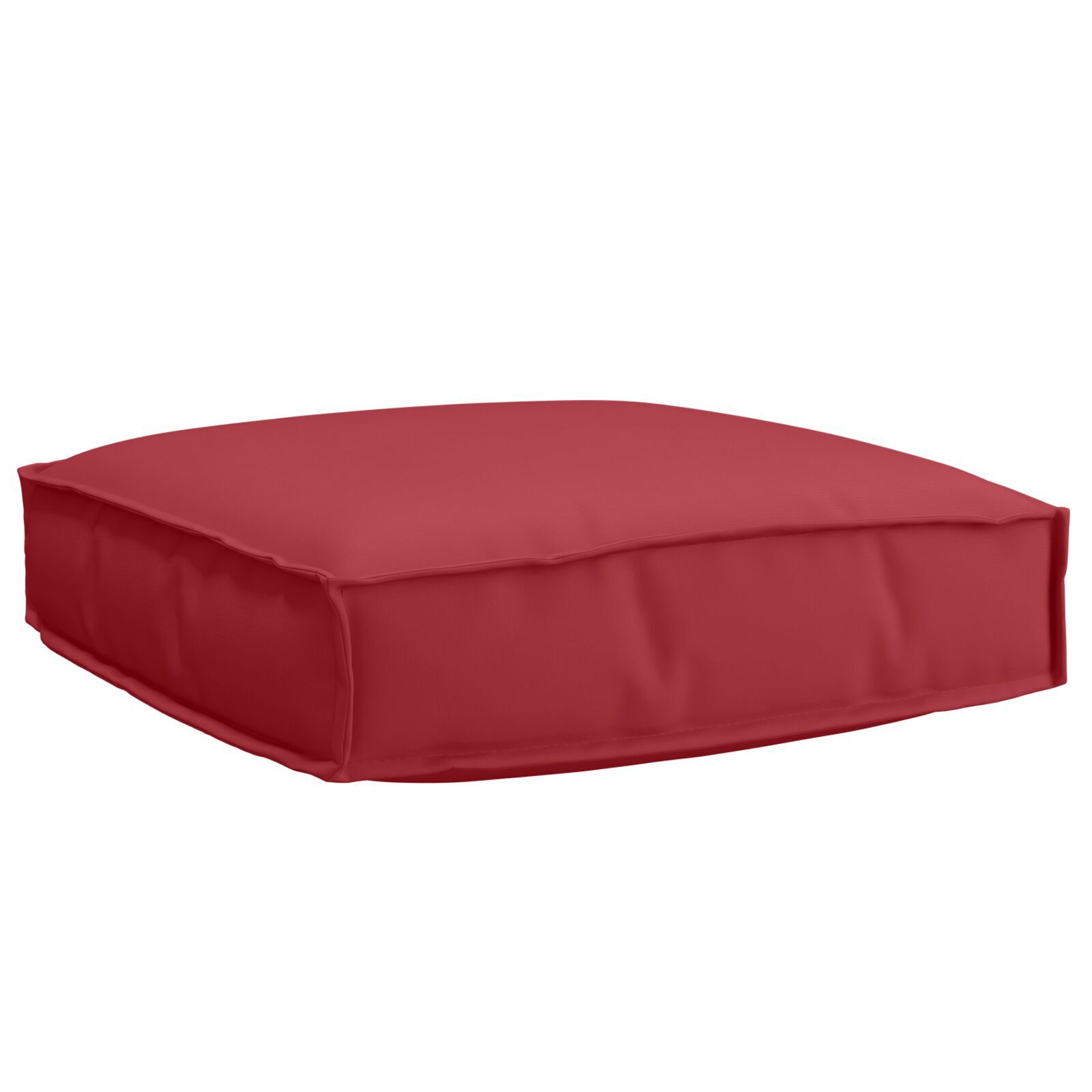 vidaXL Set de perne pentru palet 2 pcs bordo 60 x 60 x 12 cm vidaXL Set de perne pentru palet 2 pcs bordo 60 x 60 x 12 cm