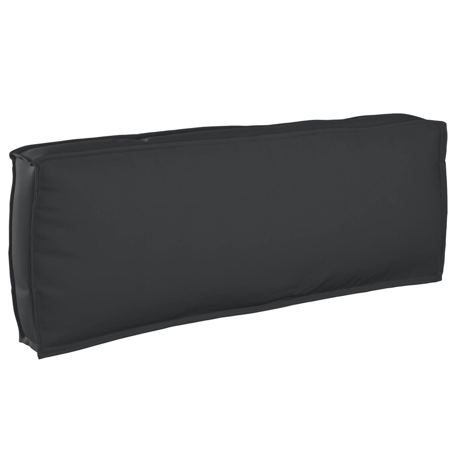 vidaXL Set de perne pentru paleți, 2 piese, stofă Oxford neagră vidaXL Set de perne pentru paleți, 2 piese, stofă Oxford neagră