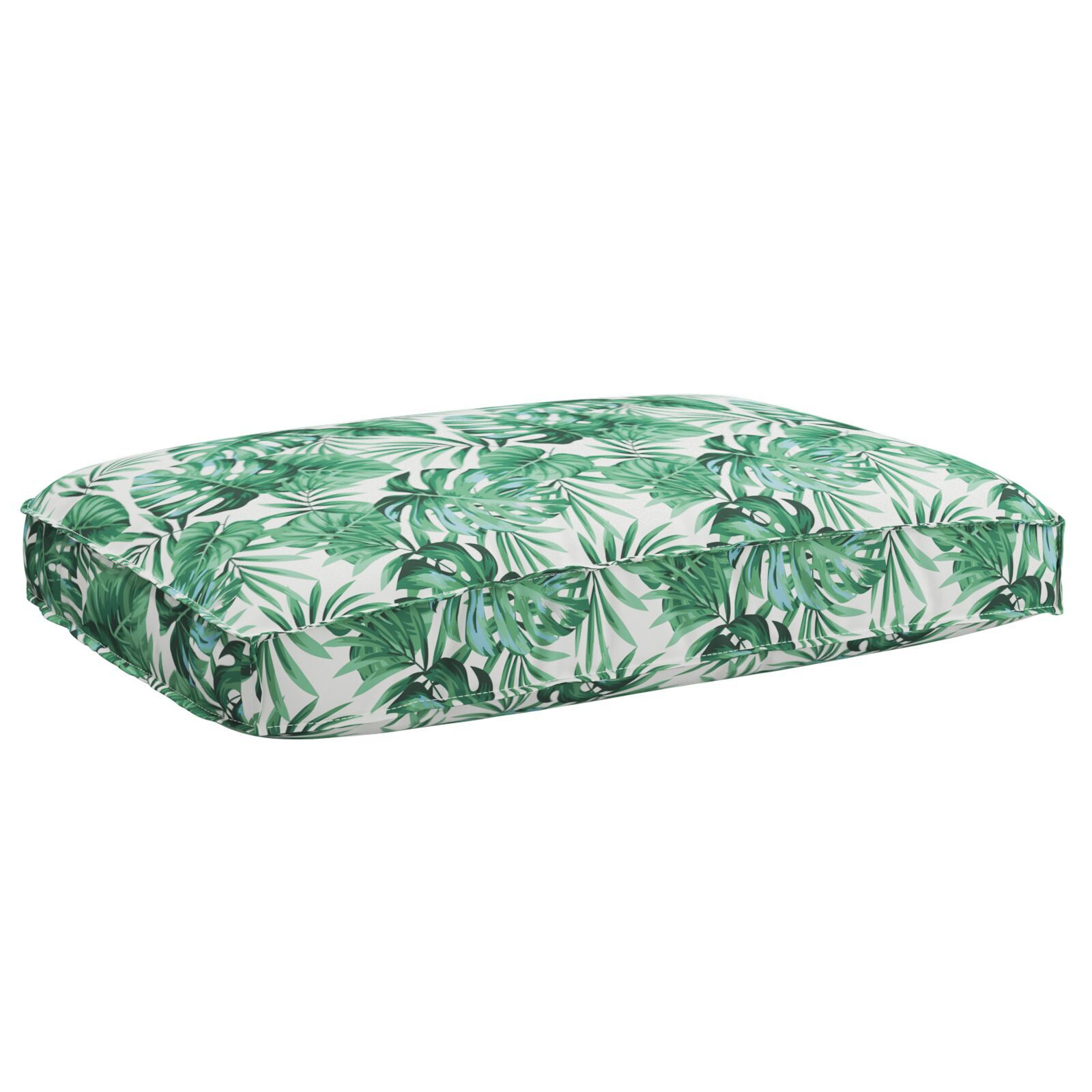 vidaXL Set de perne pentru palet 3 pcs model frunze 120 x 80 x 12 cm vidaXL Set de perne pentru palet 3 pcs model frunze 120 x 80 x 12 cm