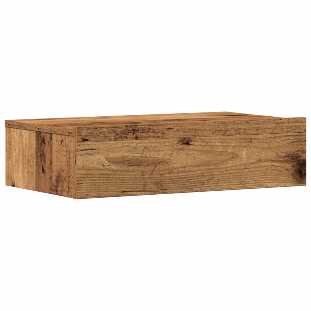 vidaXL Noptiera Lemn Vechi 60x35 cm Lemn prelucrat
