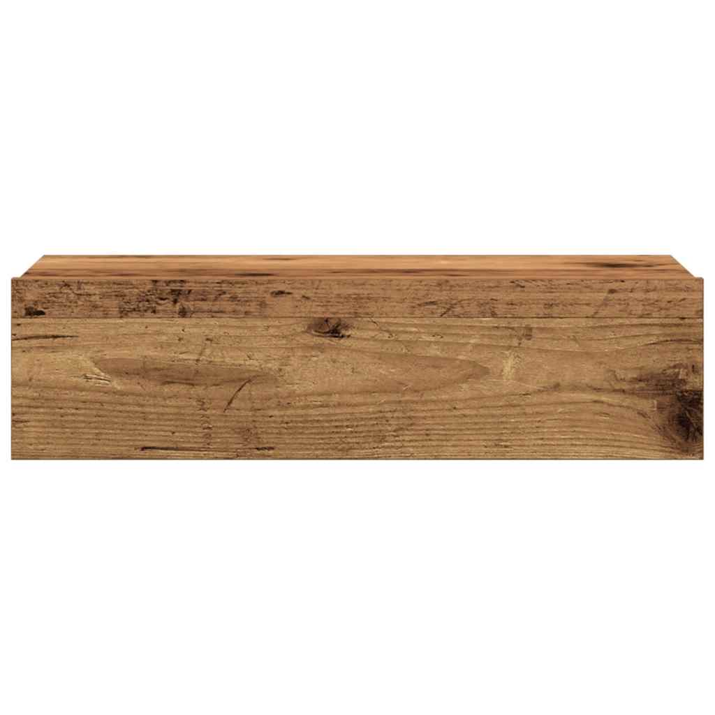 vidaXL Noptiera Lemn Vechi 60x35 cm Lemn prelucrat