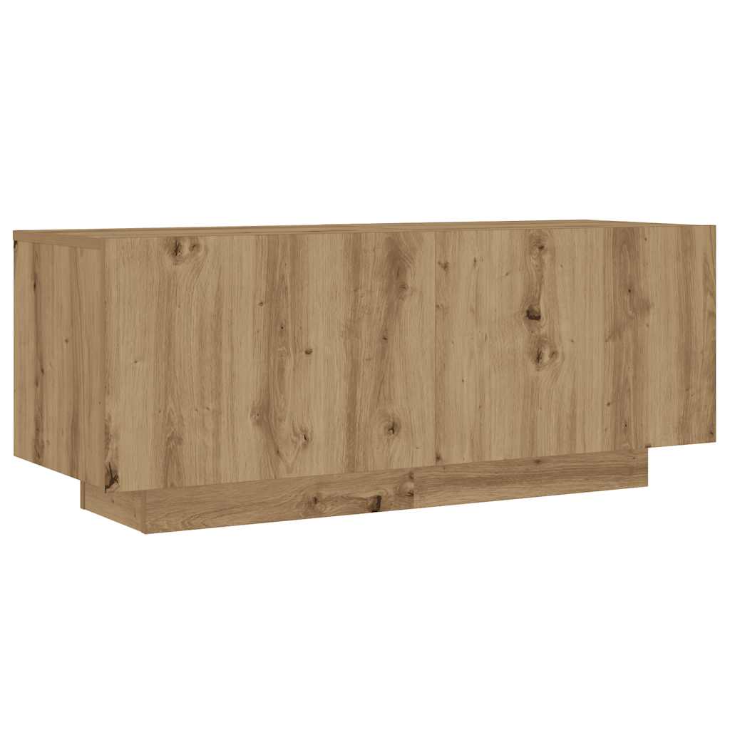 vidaXL Noptieră, stejar artizanal, 100x35x40 cm, lemn prelucrat