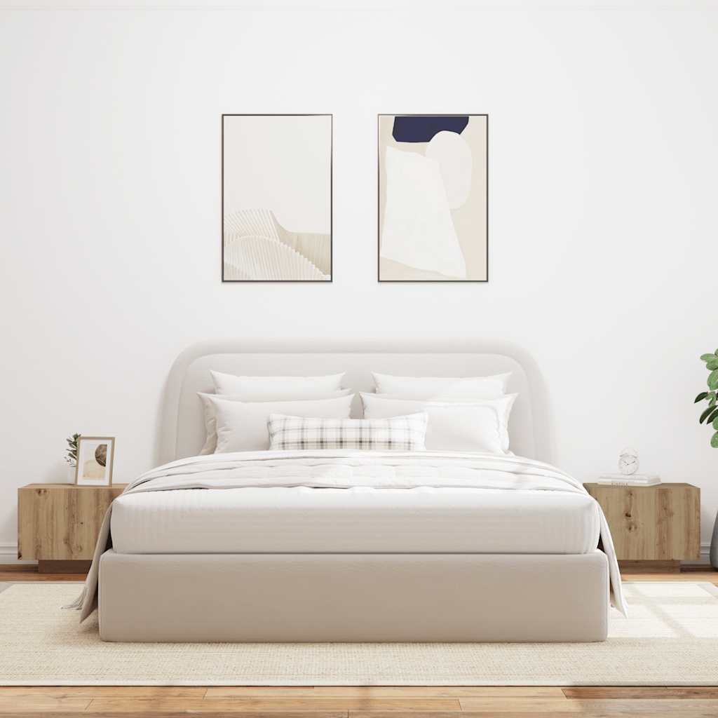 vidaXL Noptieră, stejar artizanal, 100x35x40 cm, lemn prelucrat