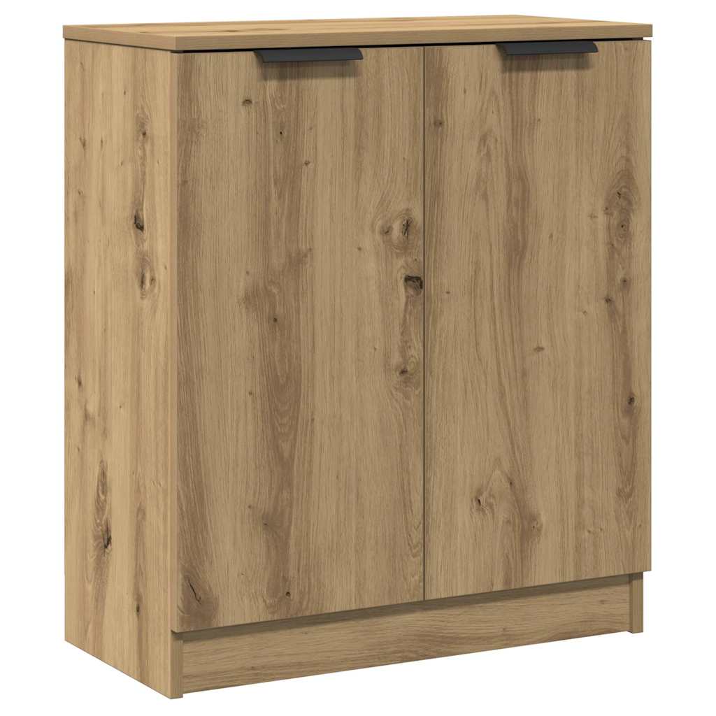 vidaXL Dulap, 3 buc., stejar artizanal, 60x30x70 cm, lemn prelucrat vidaXL Dulap, 3 buc., stejar artizanal, 60x30x70 cm, lemn prelucrat