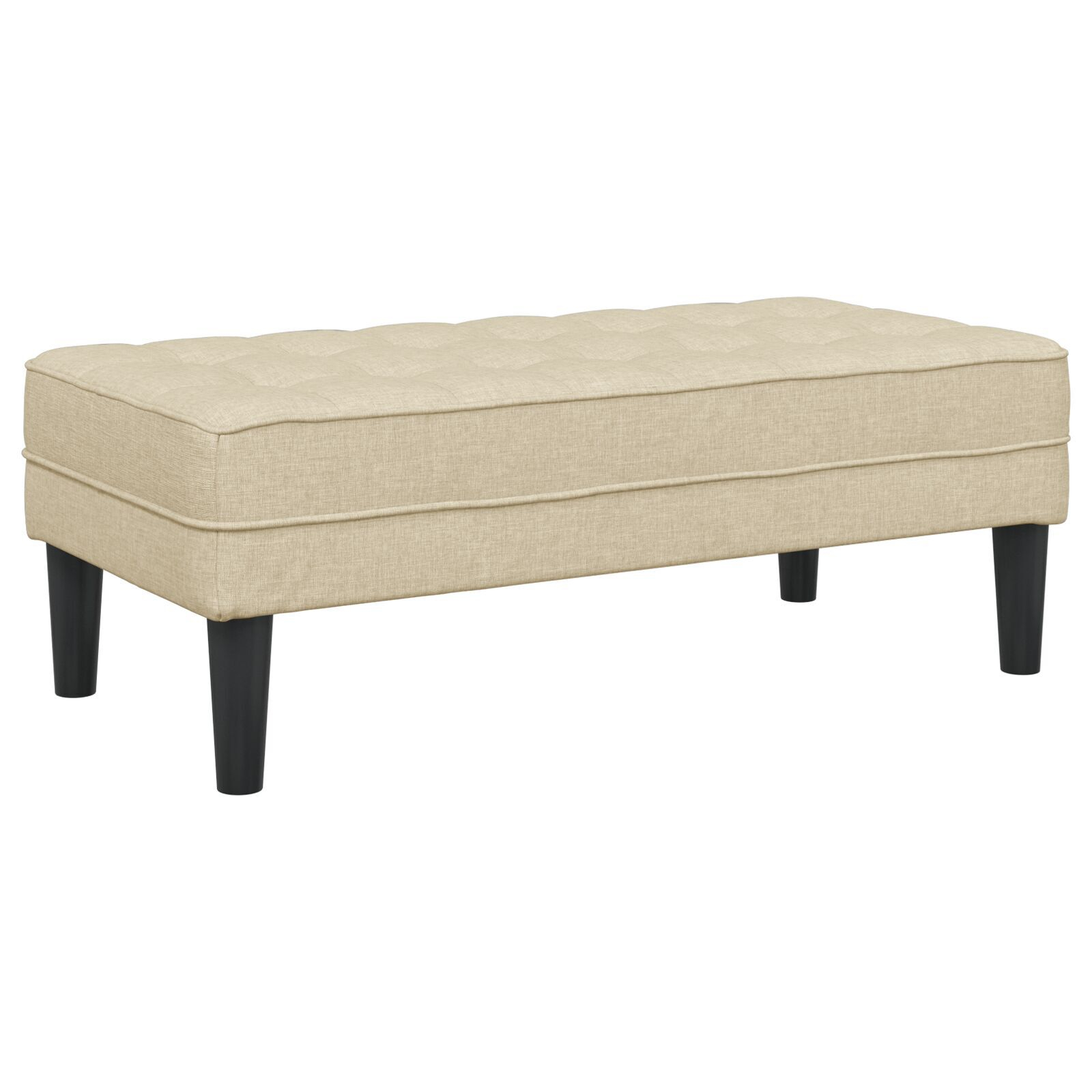 vidaXL Set de canapea 2 pcs Crem 173 x 131 x 67 cm țesătură