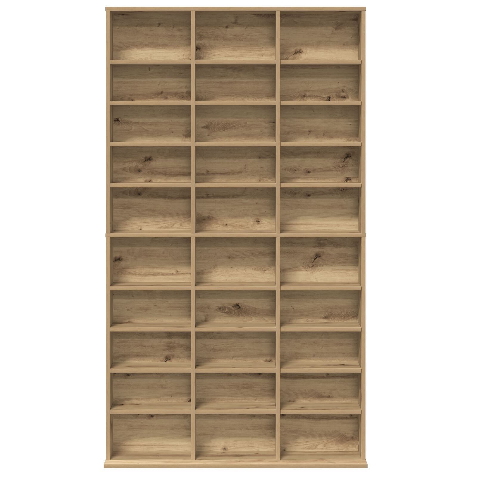 vidaXL Dulap pentru CD-uri din Stejar Artistic - 101x23x177.5 cm Fabricat din Lemn Ingineresc vidaXL Dulap pentru CD-uri din Stejar Artistic - 101x23x177.5 cm Fabricat din Lemn Ingineresc