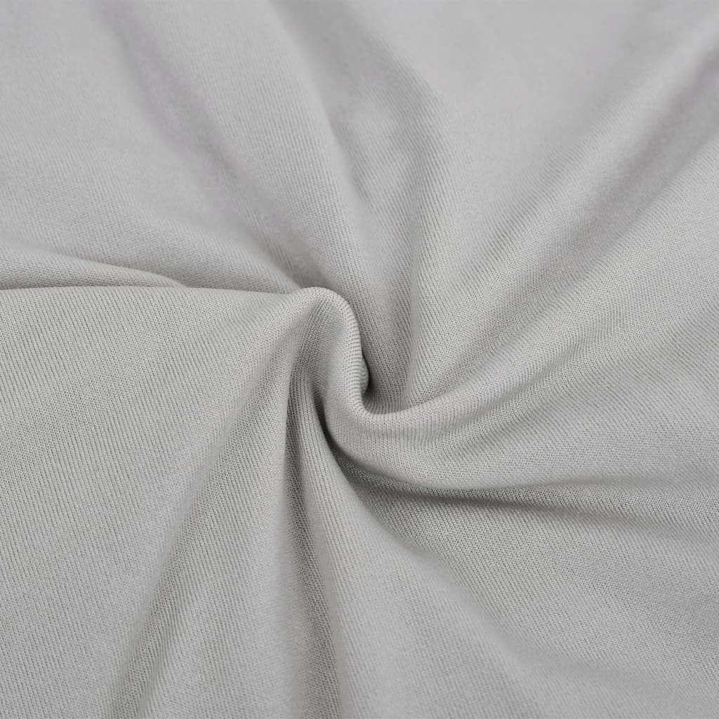 vidaXL Husă elastică pentru canapea poliester jersey gri vidaXL Husă elastică pentru canapea poliester jersey gri