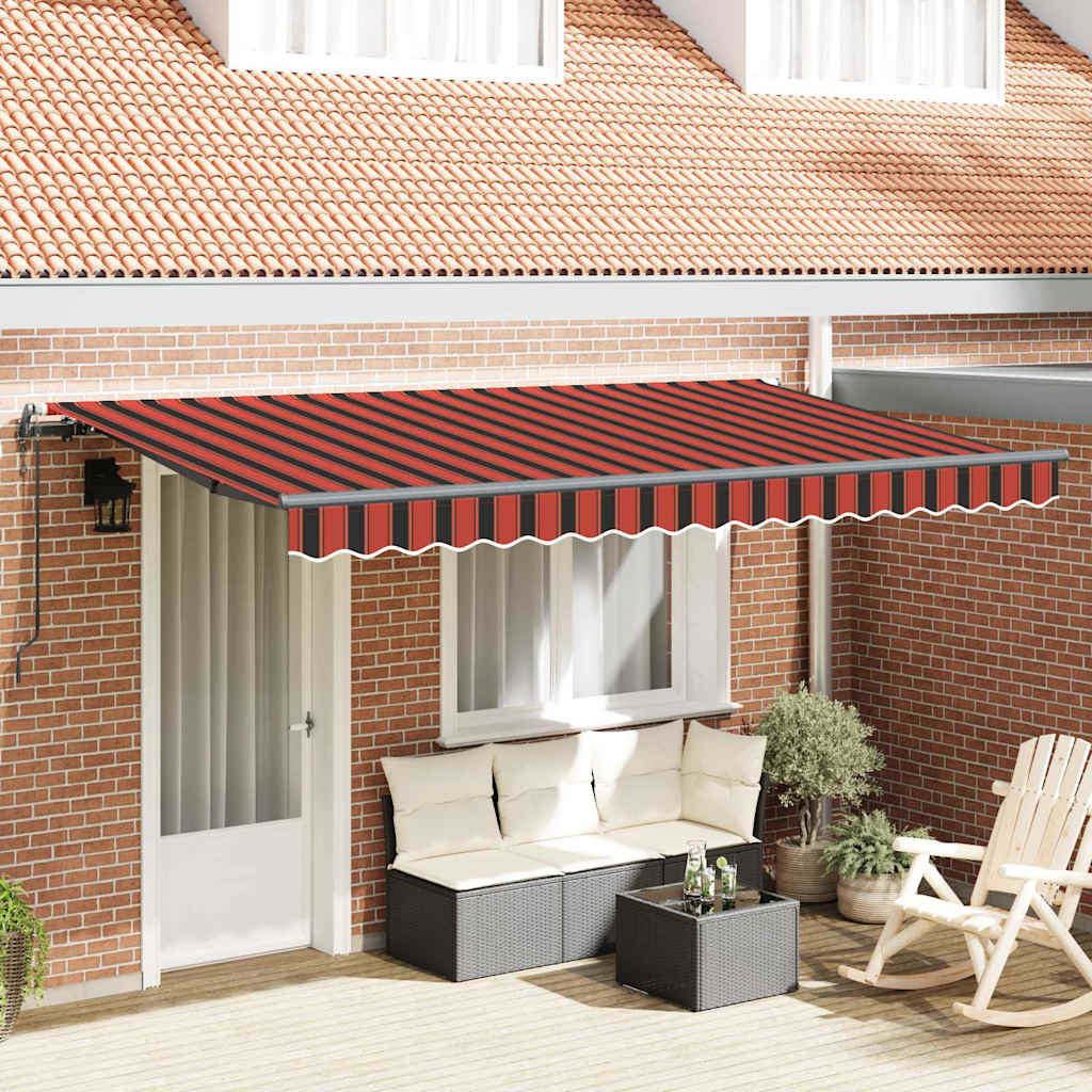vidaXL Cortina Retractabilă Multicolour 350 x 200 cm