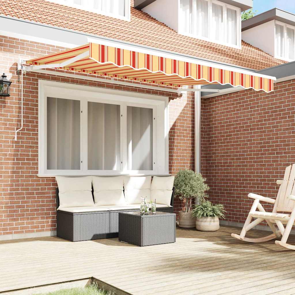 vidaXL Cortina Retractabilă Multicolour 350 x 200 cm