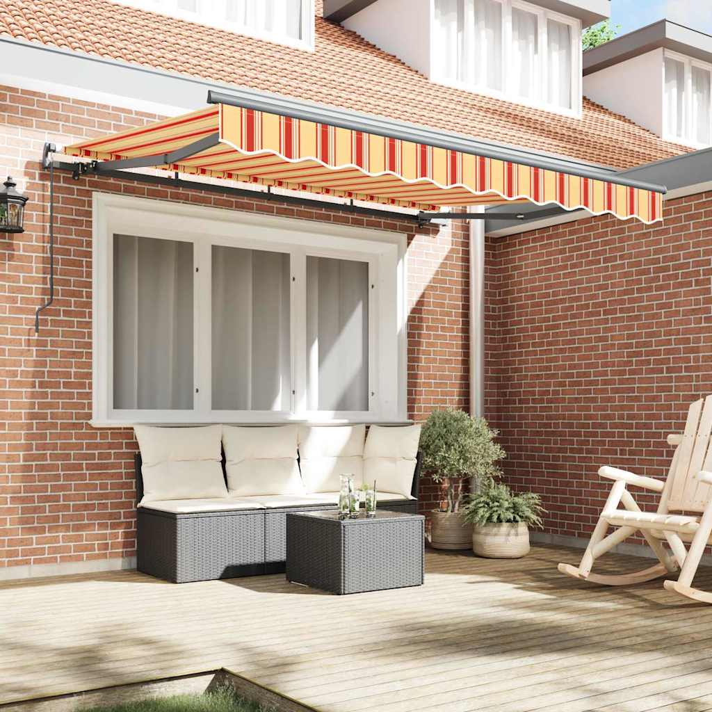 vidaXL Cortina Retractabilă Multicolour 350 x 200 cm