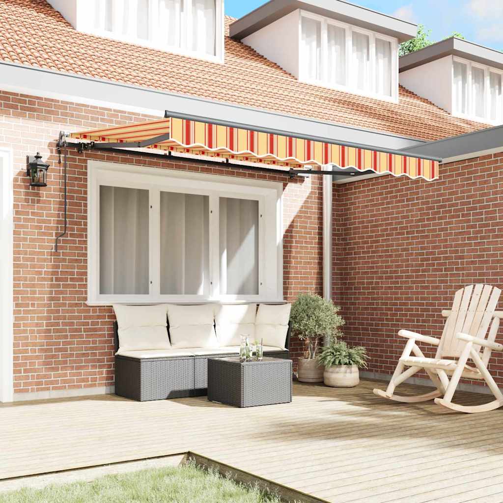 vidaXL Cortina Retractabilă Multicolour 350 x 200 cm