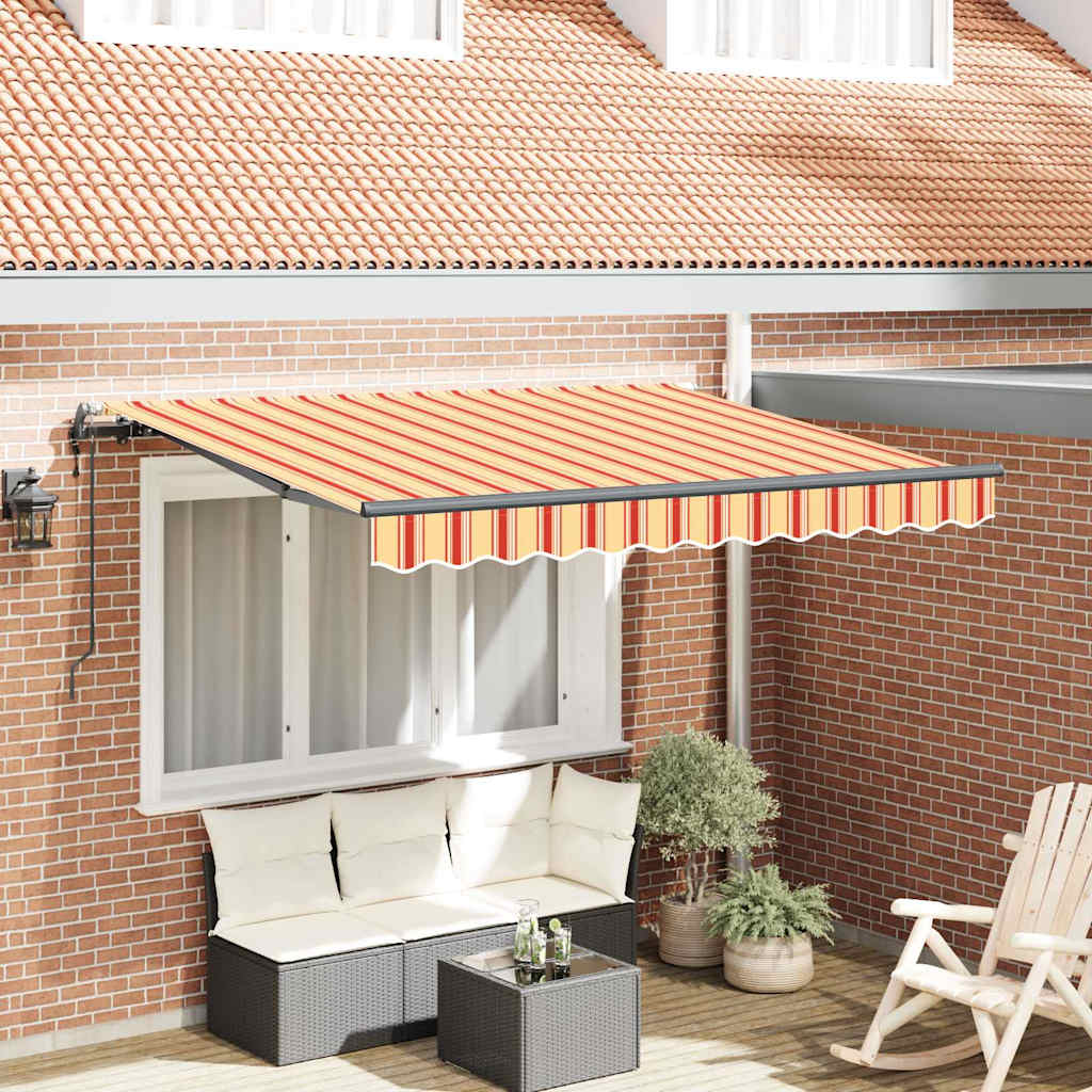 vidaXL Cortina Retractabilă Multicolour 350 x 200 cm