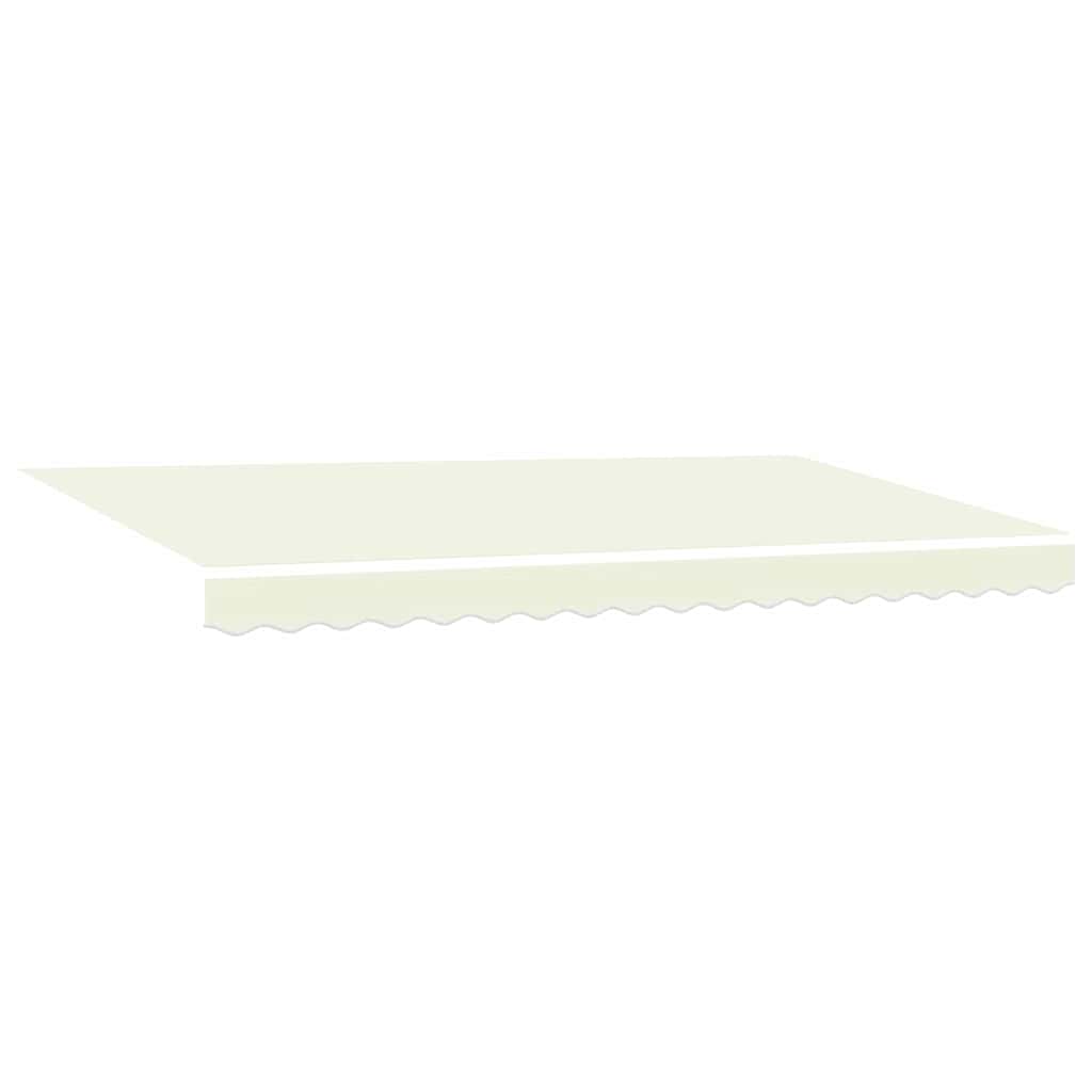 vidaXL Cortina Retractabilă Manual Crem și alb 400 x 200 cm vidaXL Cortina Retractabilă Manual Crem și alb 400 x 200 cm