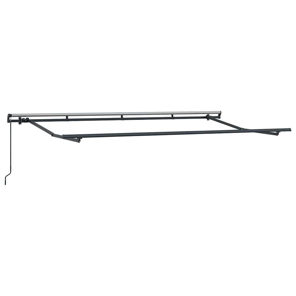 vidaXL Cortina Retractabilă Crem și Antracit și Marron 400 x 200 cm vidaXL Cortina Retractabilă Crem și Antracit și Marron 400 x 200 cm