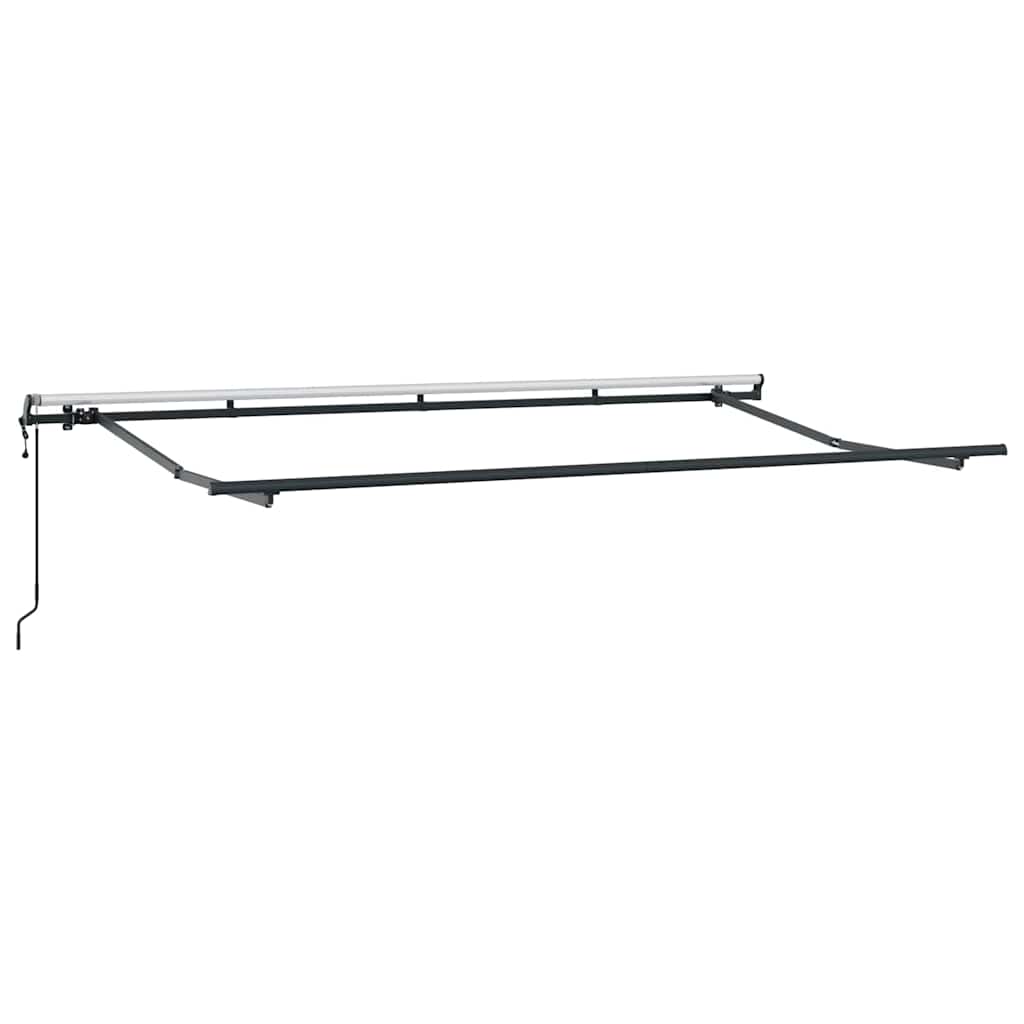 vidaXL Cortina Retractabilă Crem și Antracit și Marron 400 x 200 cm