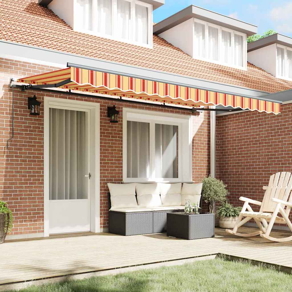 vidaXL Cortina Retractabilă Multicolour 400 x 200 cm