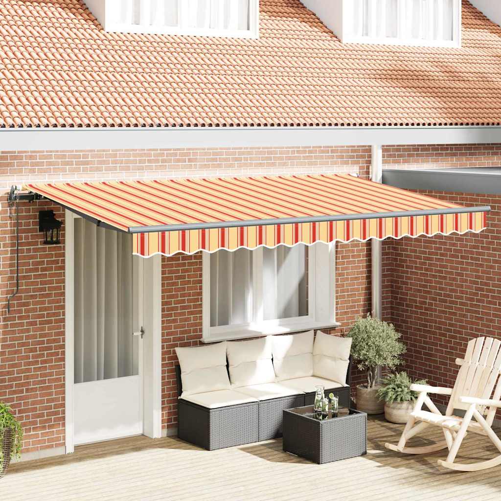 vidaXL Cortina Retractabilă Multicolour 400 x 200 cm