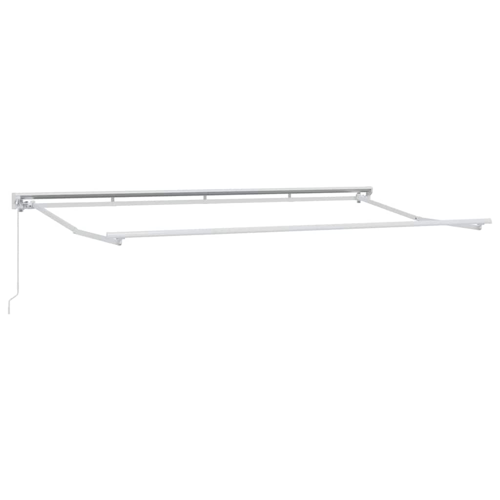 vidaXL Cortina Retractabilă Manual Galben și gri 400 x 200 cm