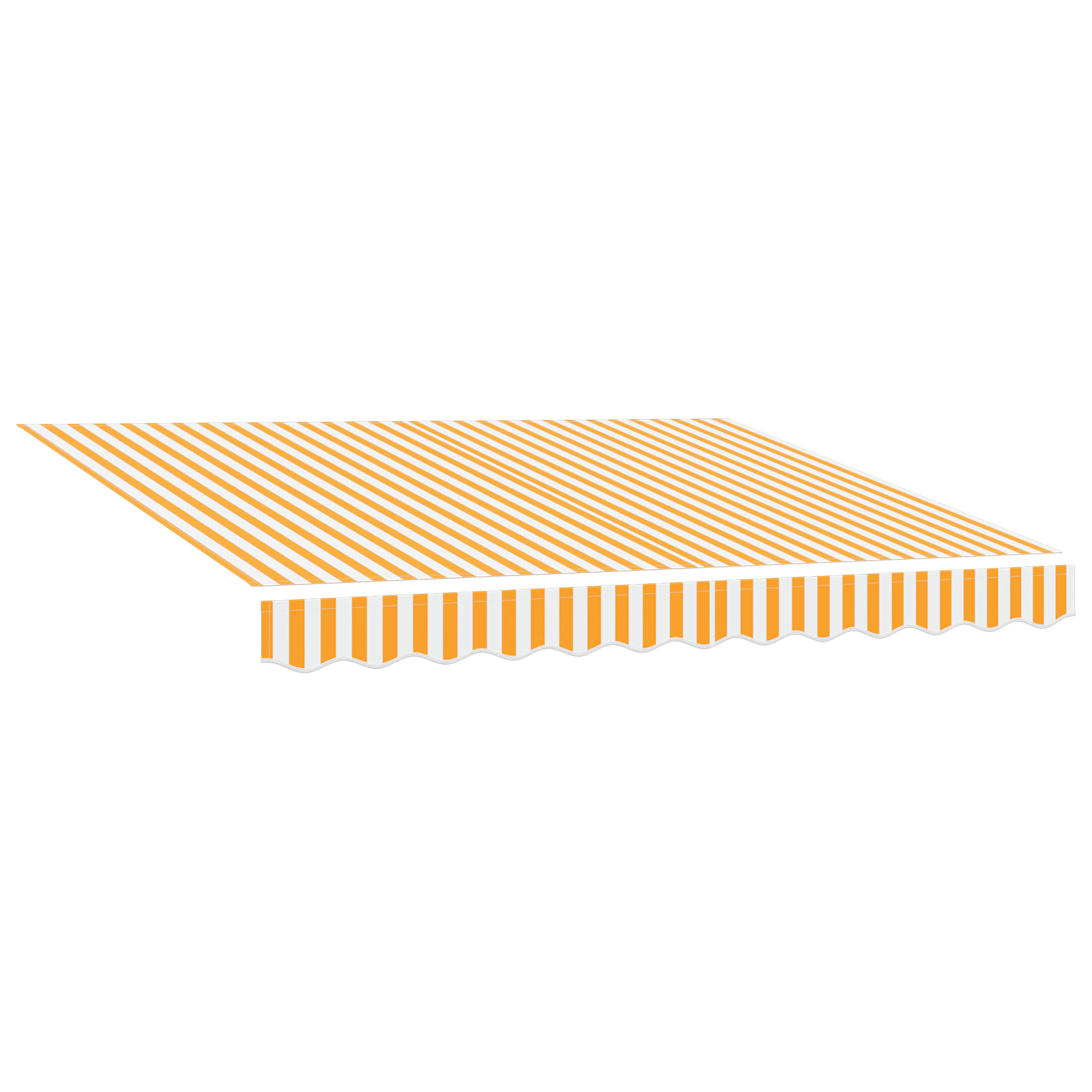 vidaXL Cortina Retractabilă Manual Galben și alb 300 x 250 cm vidaXL Cortina Retractabilă Manual Galben și alb 300 x 250 cm