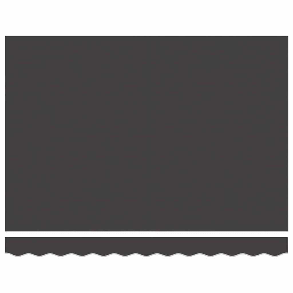 vidaXL Cortina Retractabilă Antracit 300 x 250 cm Poliester și metal