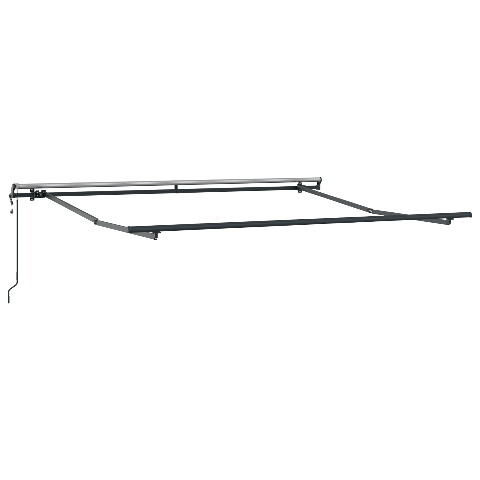 vidaXL Cabană retractabilă automată , Portocalie și Maro, 300x250 cm vidaXL Cabană retractabilă automată , Portocalie și Maro, 300x250 cm