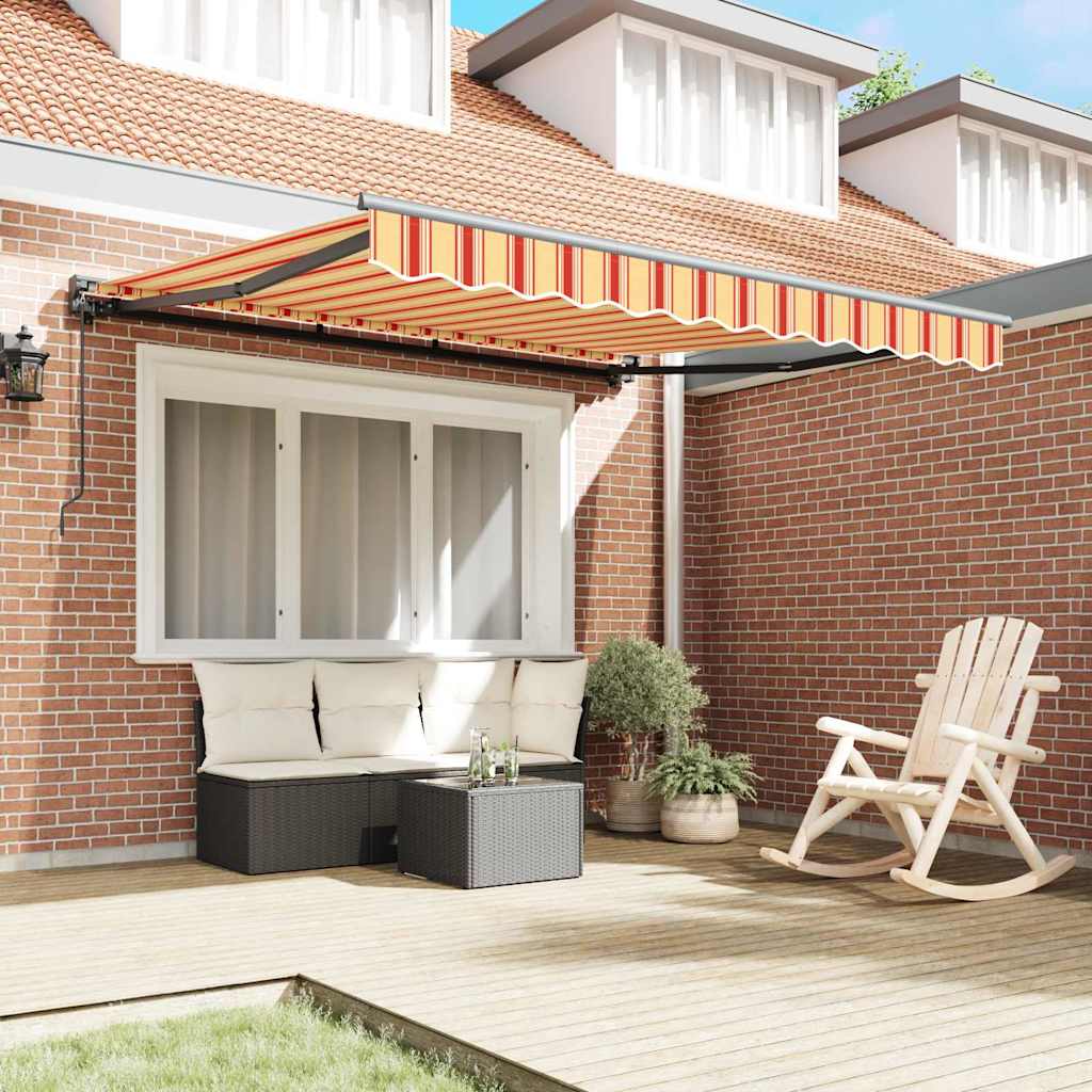vidaXL Cortina Retractabilă Manual Multicolour 300 x 250 cm