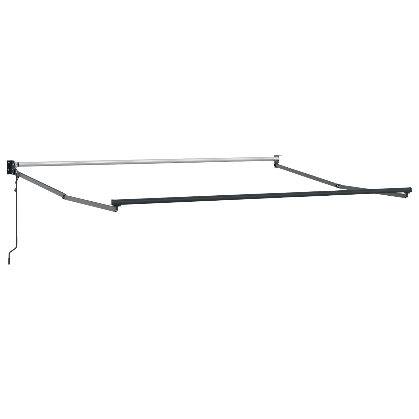 vidaXL Cortina Retractabilă Multicolour 300 x 250 cm țesătură vidaXL Cortina Retractabilă Multicolour 300 x 250 cm țesătură