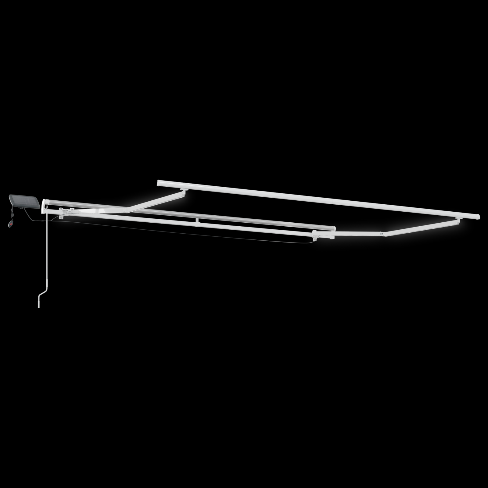 vidaXL Cortina Retractabilă with Manual 300 x 250 cm Multicolour vidaXL Cortina Retractabilă with Manual 300 x 250 cm Multicolour