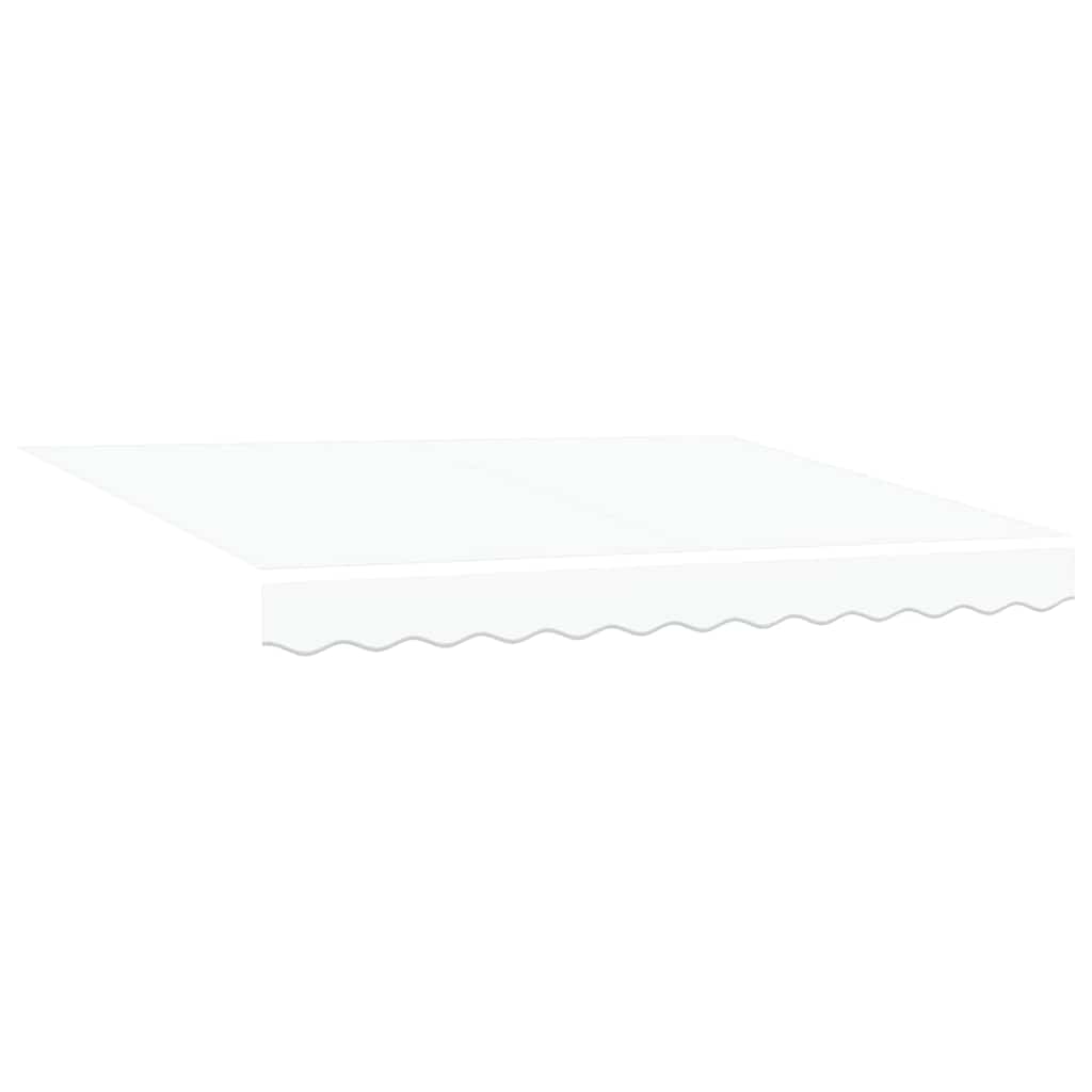 vidaXL Cortina Retractabilă Alb 300 x 250 cm Material textil, Metal
