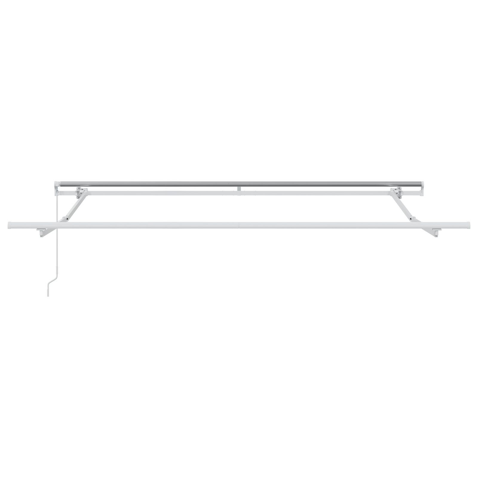 Marchiză manuală retractabilă roșie 300x250 cm Marchiză manuală retractabilă roșie 300x250 cm